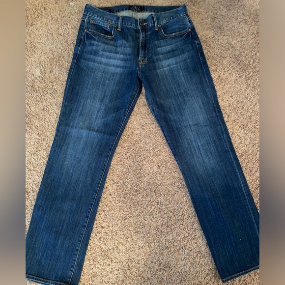 Lucky Brand Men 363 Vintage Straight Medium Wash Denim Jeans Size 32 x 32 - Picture 2 of 2